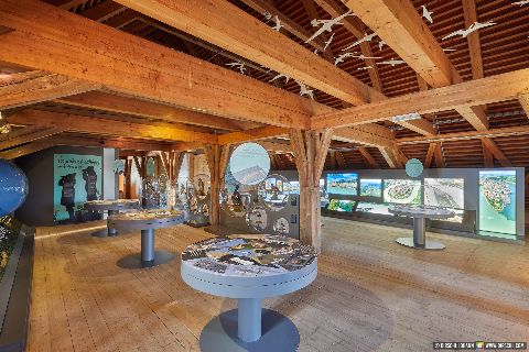 Gemeinde Mining Bezirk Braunau Frauenstein Burg Ausstellung Salzstadl (Dirschl Johann) Österreich BR